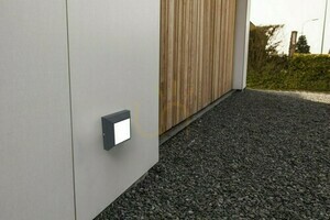 Vägglampa utomhus Lutec Helena LED 4W antracit 6402101118 small 1
