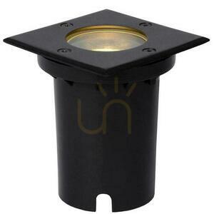 Lucide BILTIN 11800/01/30 svart infälld markarmatur, GU10, IP67, 10,8 cm small 2