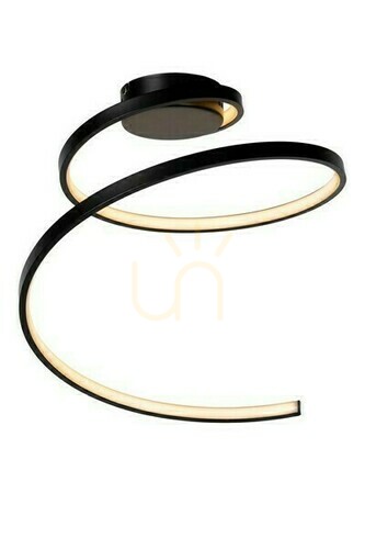 Kontrollera Plafond Lucide MAXENCE svart LED 46 cm 46199/25/30