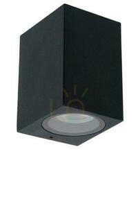 Lucide ZARO vägglampa utomhus svart aluminium IP44 GU10 69800/01/30 small 1