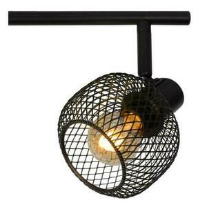Spotlightskena Lucide MAREN 77978/04/30 4xE14, 76 cm, gallerskärmar Ø 10 cm, matt svart small 4