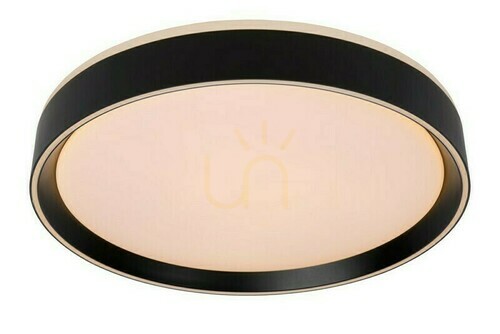 Kontrollera Plafond Lucide NURIA svart 40 cm LED 24W 79182/24/30