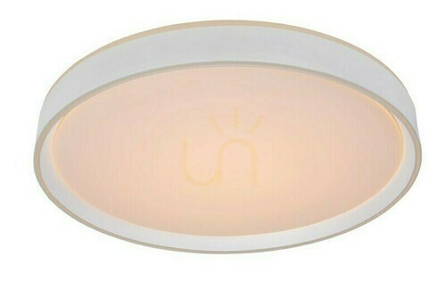 Kontrollera Plafond Lucide NURIA Vit 50 cm LED 36W Dimbar 79182/36/31