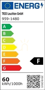 Trio IRVINE 620010407 LED-plafond 105 cm matt nickel med fjärrkontroll small 4