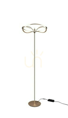 Kontrollera Trio CHARIVARI golvlampa 421210108