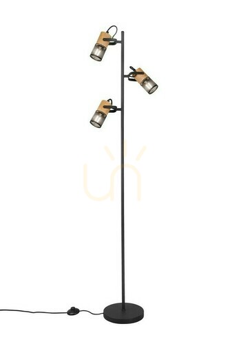 Kontrollera Trio TOSH golvlampa 404300332