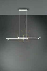 Trio SALINAS LED-pendellampa 320310331, mattvit, 110 cm, 4000 K small 1