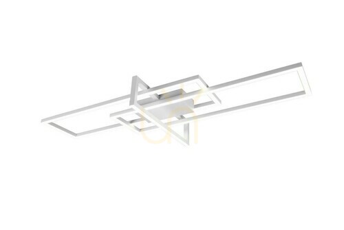 Kontrollera Trio SALINAS 620310331 mattvit LED-plafond, 34 W, 4000 K