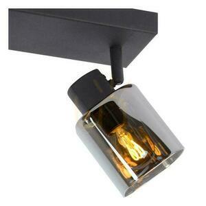 Spotlights Lucide ALION svart metall retro 2-ljus E14 17999/02/30 small 3