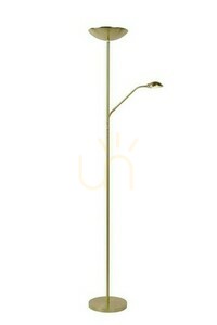 Golvlampa Lucide ZENITH guld metall LED dimbar 180 cm 19791/24/02 small 0