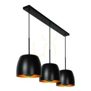 Pendellampa Lucide NOLAN svart metall 3-ljus 30488/03/30 small 7