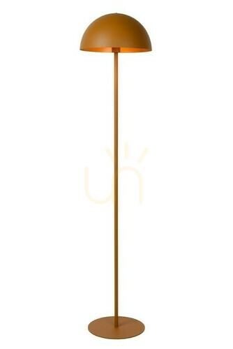 Kontrollera Golvlampa Lucide SIEMON 160 cm stål E27 svart 45796/01/44