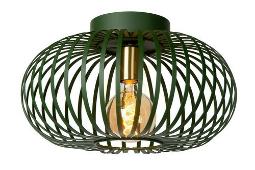 Kontrollera Plafond Lucide MANUELA grön metall 40 cm 78174/40/33