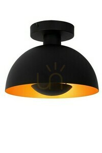 Plafond Lucide SIEMON svart stål 25 cm 45196/01/30 small 0