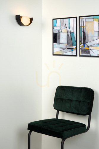 Kontrollera Lucide BENNI vägglampa svart glas G9 45201/01/30