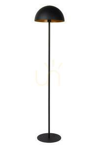 Golvlampa Lucide SIEMON svart stål 160 cm E27 45796/01/30 small 1