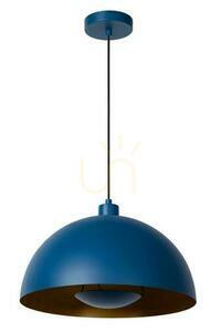 Lucide SIEMON blå pendellampa 40 cm stål E27 45496/01/35 small 1