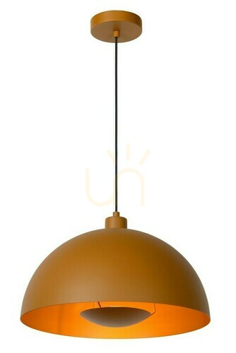 Kontrollera Lucide SIEMON pendellampa 45496/01/44 svart stål 40 cm E27