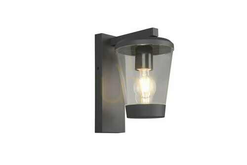 Kontrollera Trio CAVADO vägglampa för utomhusbruk 211060142
