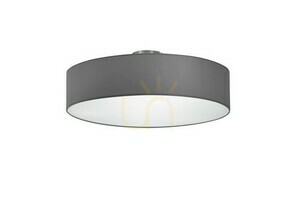 Trio HOTEL 603900311 takplafond, grå och matt nickel, 3×E27, 50 cm small 0