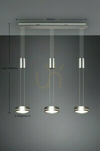 Trio FRANKLIN taklampa 326510307 small 4
