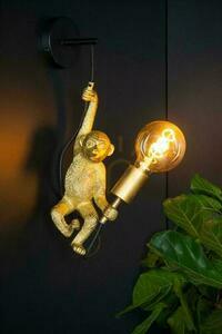 Lucide EXTRAVAGANZA vägglampa svart guld metall retro 10202/01/30 small 2