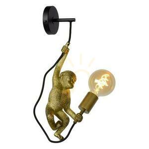 Lucide EXTRAVAGANZA vägglampa svart guld metall retro 10202/01/30 small 3