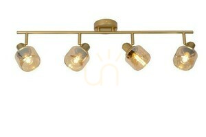 Lucide BJORN spotlights plafond 4-ljus guld metall E14 77979/04/02 small 0