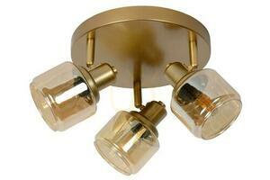 Spotlight Lucide BJORN guld 3-ljus retro E14 39 cm 77979/13/02 small 1