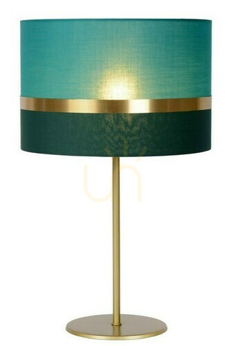 Kontrollera Bordslampa Lucide Extravaganza Tusse grön metall E27 30 cm 10509/81/33