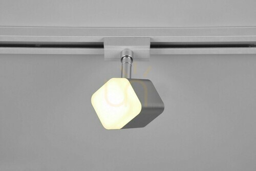 Kontrollera LED-spotlight för skena Trio DUOline 78150107 matt nickel 3000 K