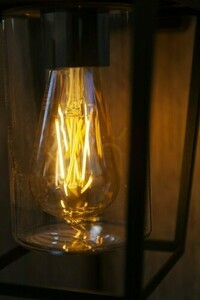 Vägglampa utomhus Lutec WEST svart aluminium glas 28,8 cm 5207901012 small 4