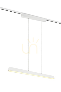 Trio DUOline PAROS 73043131 pendellampa för skena, matt vit, LED 29 W, 90 cm small 0