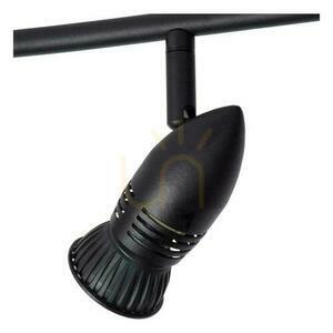 Spotlights Lucide CARO svart 4x GU10 LED takspotlight 13955/04/30 small 4