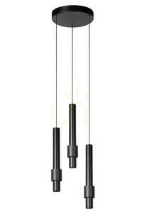 Kaskadpendel Lucide MARGARY 24402/15/30 3xLED 2700K svart, Ø 28 cm small 1