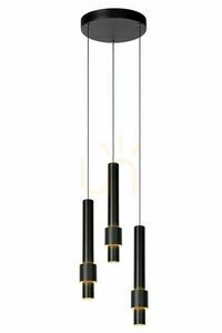Kaskadpendel Lucide MARGARY 24402/15/30 3xLED 2700K svart, Ø 28 cm small 0