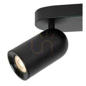 Spotlights Lucide PUNCH svart 4-ljus GU10 LED plafond 13958/04/30 small 2