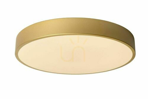 Kontrollera Plafond Lucide UNAR LED 40 cm guld 24W 2700K 79185/40/02