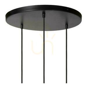Lucide YUNKAI pendellampa trä svart Japandi 3-ljus E27 60 cm 10413/03/72 small 7