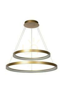 Pendellampa Lucide VIDAL guld metall 78 cm LED 92W 46403/92/02 small 1
