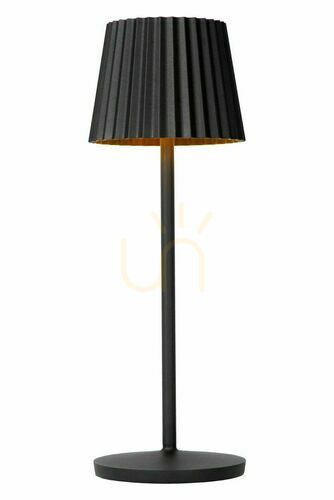 Kontrollera Utomhuslampa Lucide JUSTINE svart LED 38 cm 27889/02/30