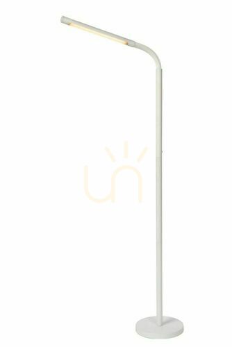 Kontrollera Golvlampa Lucide GILLY vit LED dimbar 36712/04/31