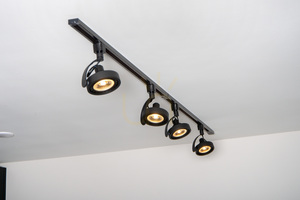 Lucide TRACK DORIAN svart skenspot för enfasskena, 1×GU10 ES111 09954/01/30 small 5