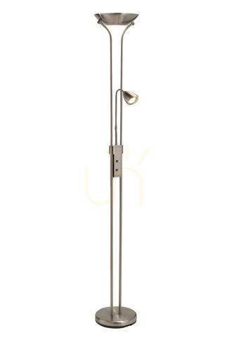 Kontrollera Golvlampa Markslojd DETROIT 2L stål dimbar 180 cm 111241