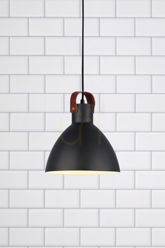 Kontrollera Pendant Light Markslojd EAGLE Black Metal 22 cm 106552