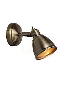 Vägglampa Markslojd Fjällbacka 104048 antik metall small 0