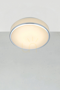 Plafond Markslojd Global LED 22 cm vit badrumslampa 105959 small 1