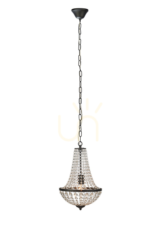 Kontrollera Pendant Light Markslojd Gränsö 107026 Transparent Crystal 30 cm