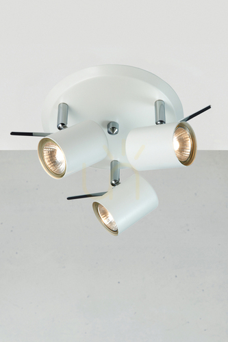 Kontrollera Plafond Markslojd HYSSNA LED 3L vit 25 cm 105485