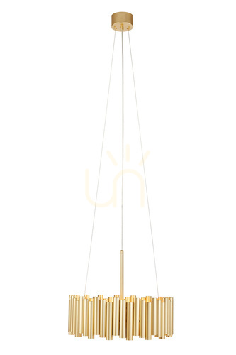 Kontrollera Pendantlampa Markslöjd Level 3L guld metall 108047